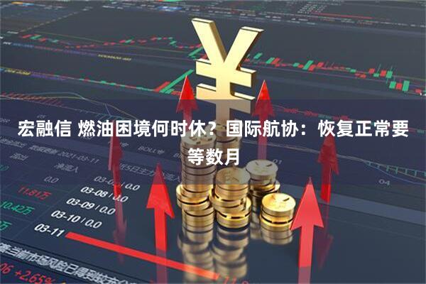 宏融信 燃油困境何时休？国际航协：恢复正常要等数月